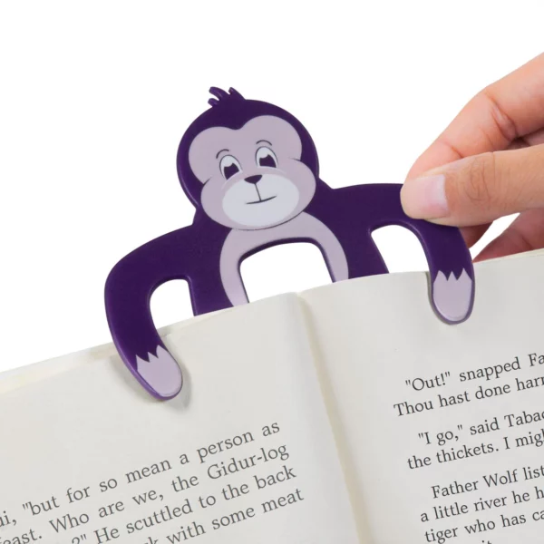 Thinking Gifts Jungle Bookholder – Bücherhalter Affe 3 | Jungle Bookholder – Bücherhalter Affe