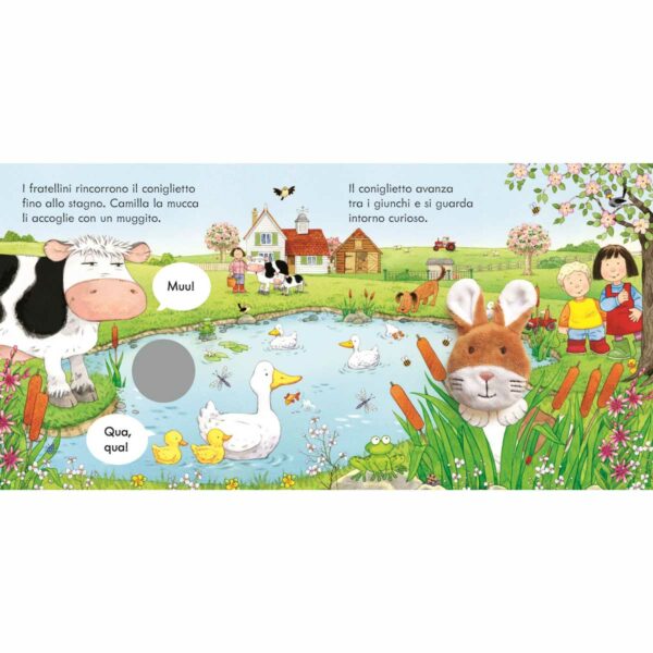 Usborne Poppy e Sam Il coniglietto 1 | Poppy e Sam: Il coniglietto – libro con pupazzetto per dita