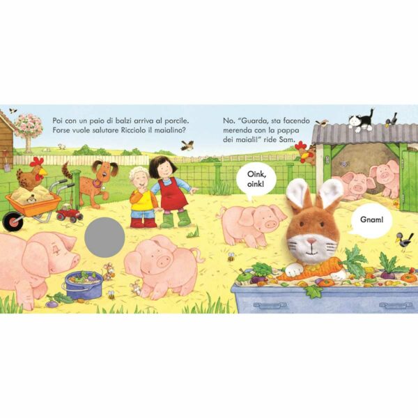 Usborne Poppy e Sam Il coniglietto 2 | Poppy e Sam: Il coniglietto – libro con pupazzetto per dita
