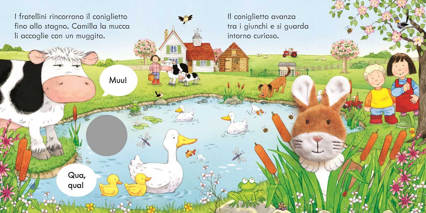 Usborne – Poppy e Sam Il coniglietto 1 | Italienische Kinderbücher