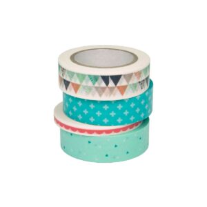 folia Washi Tape Pastell 4er-Set
