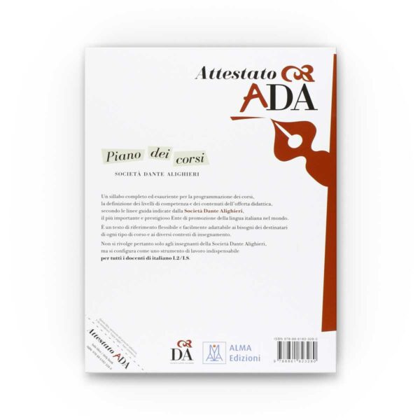 ALMA Edizioni: Attestato ADA – Piano dei corsi (A1-C2)