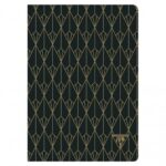 Clairefontaine Neo Deco Notebook Diamond ebony black – A5 lined