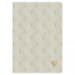 Clairefontaine Neo Deco Notebook Illusion pearl gray – A5 lined