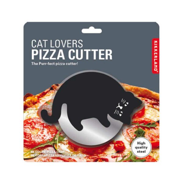 KIKKERLAND Cat Lovers Pizzaschneider 2 | Cat Lovers Pizza Cutter