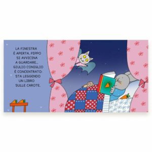 Nicoletta Costa Giulio Coniglio e il pipistrello Estratto 1 • Italienische Kinderbücher