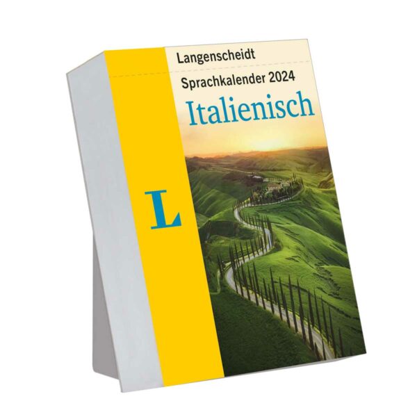Langenscheidt Sprachkalender Italienisch 2024 – Tagesabreißkalender