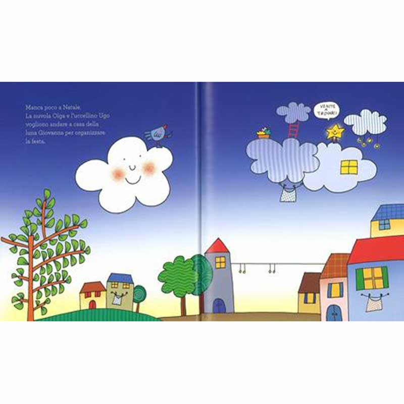 Nicoletta Costa La nuvola Olga – Notte di Natale 1 | Italienische Kinderbücher