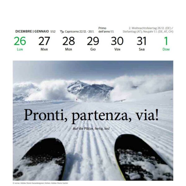 PONS Sprachkalender Italienisch 2023 – Woche für Woche Leseprobe 5 | PONS Sprachkalender Italienisch 2023