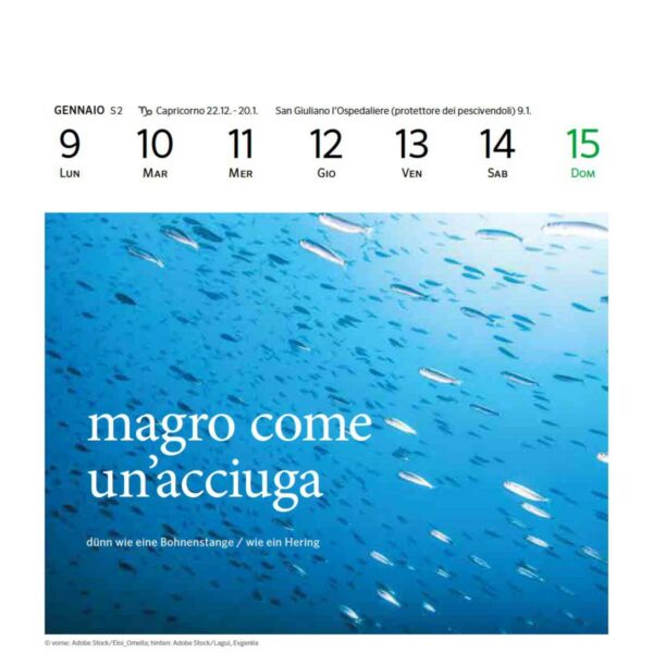 PONS Sprachkalender Italienisch 2023 – Woche für Woche Leseprobe 9 | PONS Sprachkalender Italienisch 2023