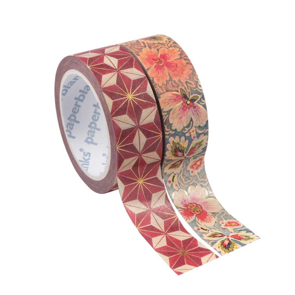 Paperblanks Hishi/Bukett auf Elfenbein Washi Tapes