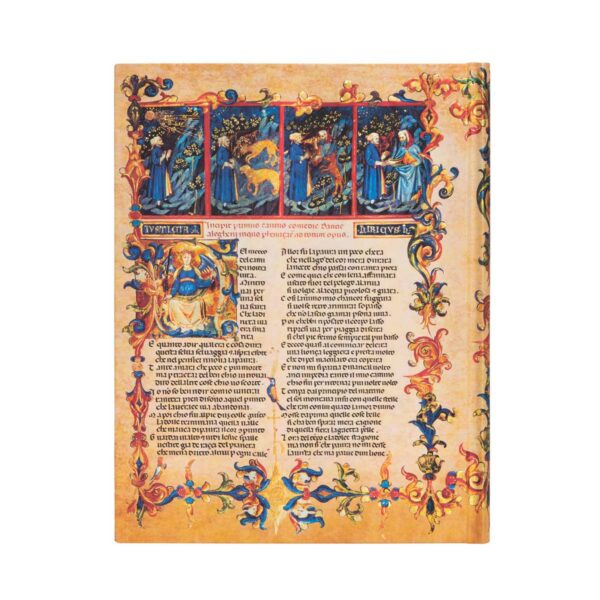 Paperblanks Notizbuch Göttliche Komödie Inferno – Ultra Back | Göttliche Komödie Inferno – Notizbuch Ultra (23×18 cm), liniert