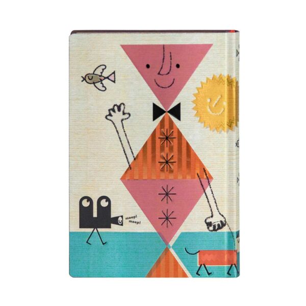 Paperblanks Notizbuch Retro Pop Hound Dog – Mini Back | Retro Pop! Hound Dog – Notebook Mini (14×9.5 cm), lined