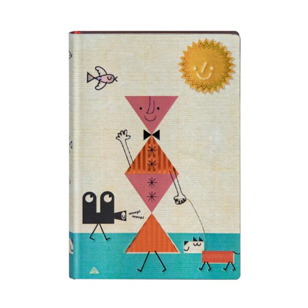 Paperblanks Notizbuch Retro Pop Hound Dog – Mini Cover | Retro Pop! Hound Dog – Notebook Mini (14×9.5 cm), lined