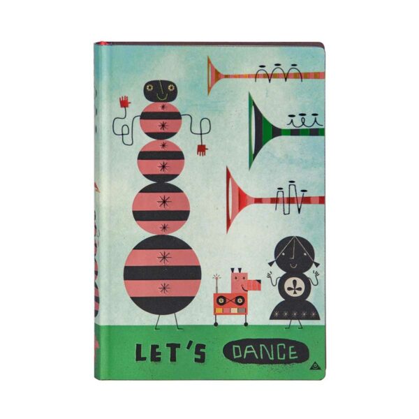 Paperblanks Notizbuch Retro Pop Sh Boom – Mini Cover | Retro Pop! Sh-Boom – Taccuino Mini (14×9,5 cm), a righe