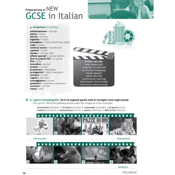 Edilingua Preparazione al NEW GCSE in Italian Alcune pagine 2 | Preparazione al NEW GCSE in Italian (A2-B1)