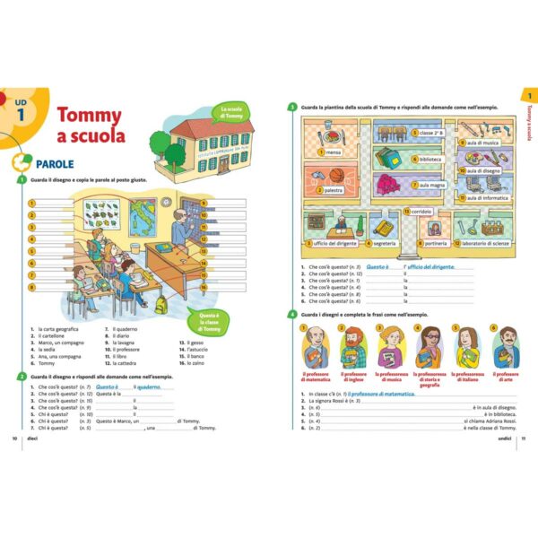 Loescher Editore In classe con Tommy 1 | In classe con Tommy (pre A1-A1)