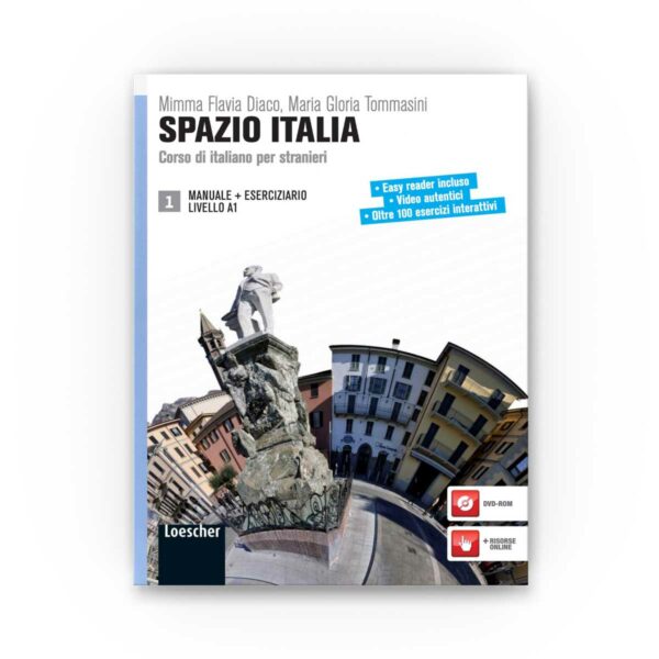 Loescher Editore: Spazio Italia A1 – Manuale + Eserciziario + DVD-ROM