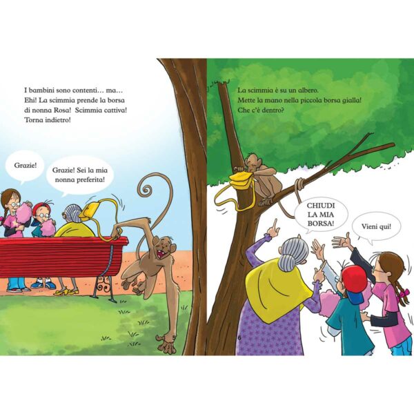 ELI – Nonna Rosa e la scimmia Livello 1 100 parole Pre A1 3 | Nonna Rosa e la scimmia Pre-A1