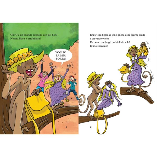 ELI – Nonna Rosa e la scimmia Livello 1 100 parole Pre A1 4 | Nonna Rosa e la scimmia Pre-A1