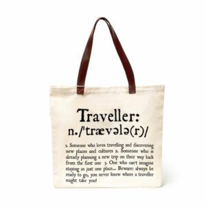 LEGAMI Everyday Bag – Baumwolltasche Traveller