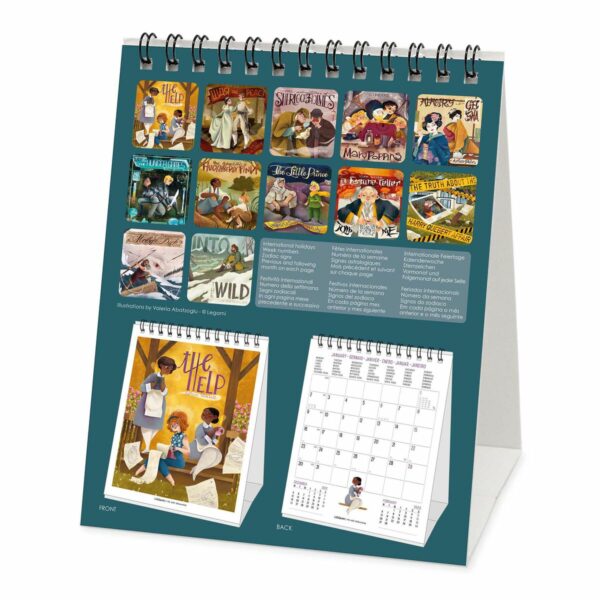 LEGAMI Book Lover Tischkalender 2023 – 12 x 145 cm 4 | Book Lover Tischkalender 2023 – 12 x 14,5 cm