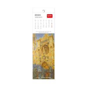 LEGAMI Claude Monet Lesezeichen Kalender 2024 2 | Notizhefte, Stifte, Kalender und mehr