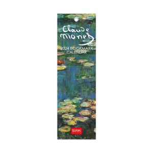 LEGAMI Claude Monet Lesezeichen-Kalender 2024