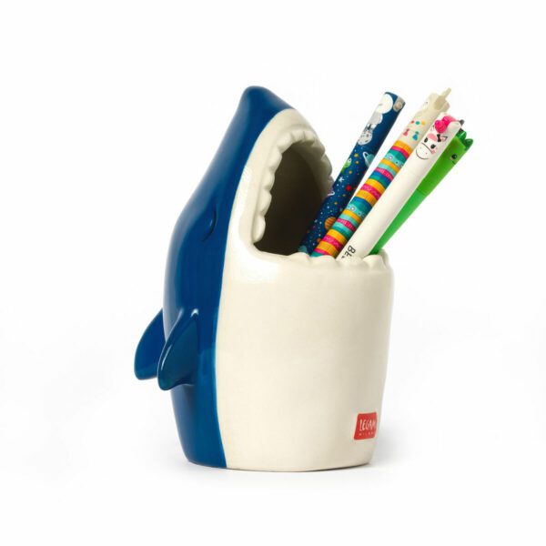 LEGAMI Desk Friends Ceramic Pen Holder – Shark