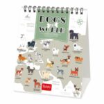 LEGAMI Dogs of the World Tischkalender 2023 – 12 x 14,5 cm
