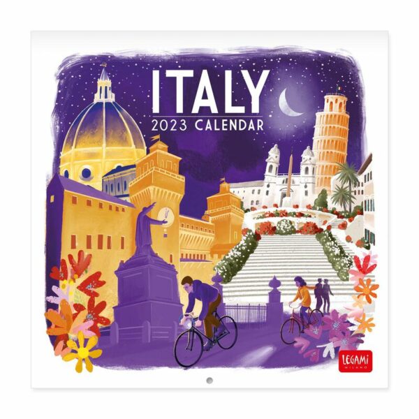 LEGAMI Italien Wandkalender 2023 – 18 x 18 cm