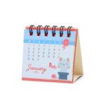 LEGAMI Kitty Micro Desk Calendar 2024 – 5,8 x 5,3 cm