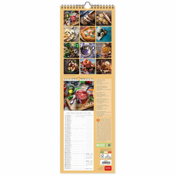 LEGAMI Kitchen Wandkalender 2023 – 16 x 49 cm 3 | Kitchen Wandkalender 2023 – 16 x 49 cm