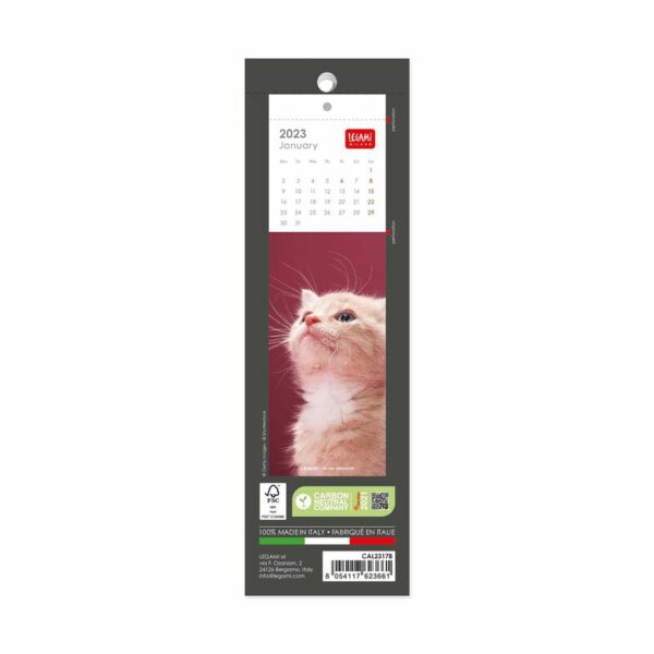 LEGAMI Kittens Lesezeichen Kalender 2023 3 | Kittens Lesezeichen-Kalender 2023