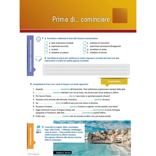 Edilingua Nuovissimo Progetto italiano 2a Specimen 7 | Nuovissimo Progetto italiano 2a (Libro dello studente + Quaderno + esercizi interattivi + DVD + CD)