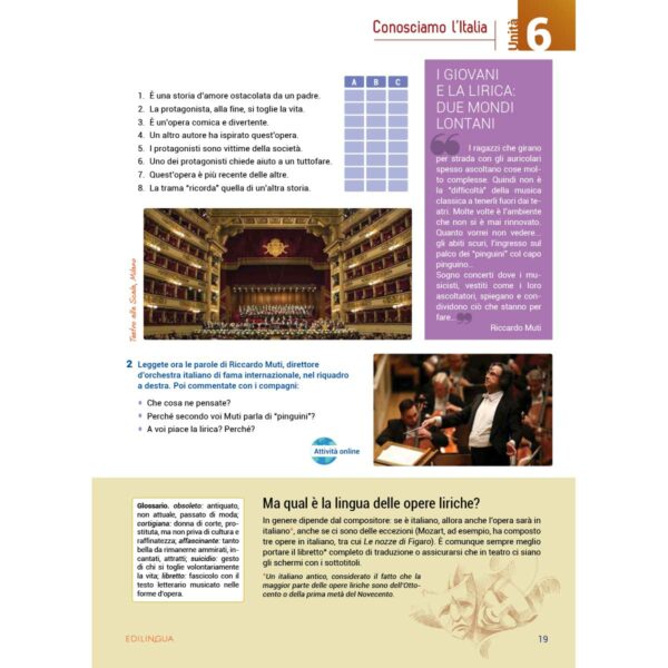 Edilingua Nuovissimo Progetto italiano 2b Specimen 21 | Nuovissimo Progetto italiano 2b (Libro dello studente + Quaderno + esercizi interattivi + DVD + CD)
