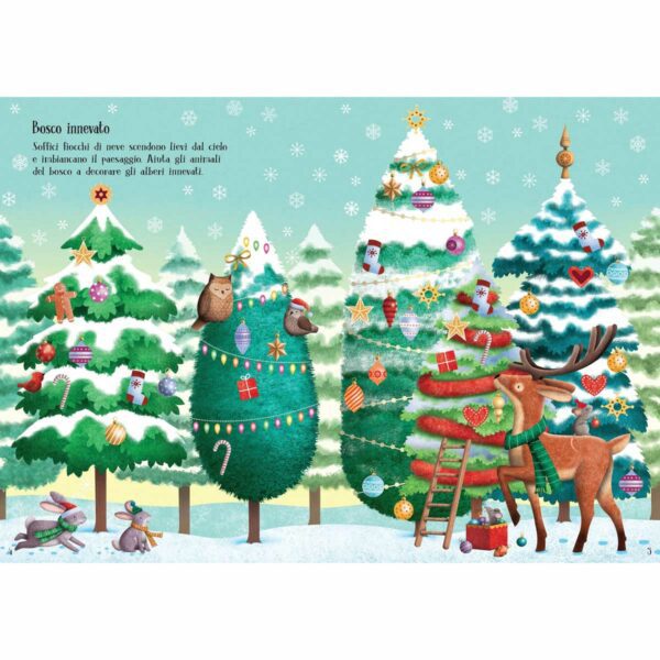Usborne Natale – Piccoli libri con adesivi luccicanti 1 | Natale