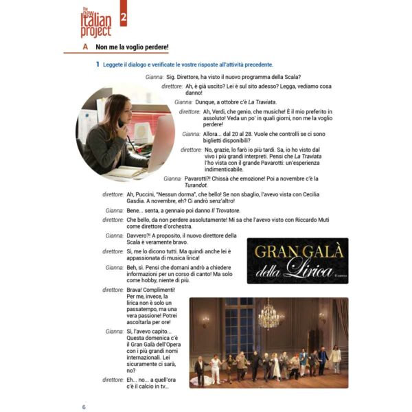 the new italian project 2b specimen 6 | The new Italian Project 2b (Libro dello studente + Quaderno + esercizi interattivi + DVD + CD)