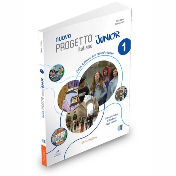Edilingua: Nuovo Progetto italiano Junior 1 – Libro di classe & Quaderno degli esercizi