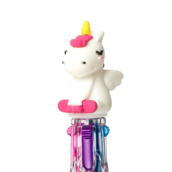 LEGAMI Mini Kugelschreiber mit 4 Farben Mini Magic Rainbow 3 | Mini 4-Color Ballpoint Pen – Mini Magic Rainbow Unicorn