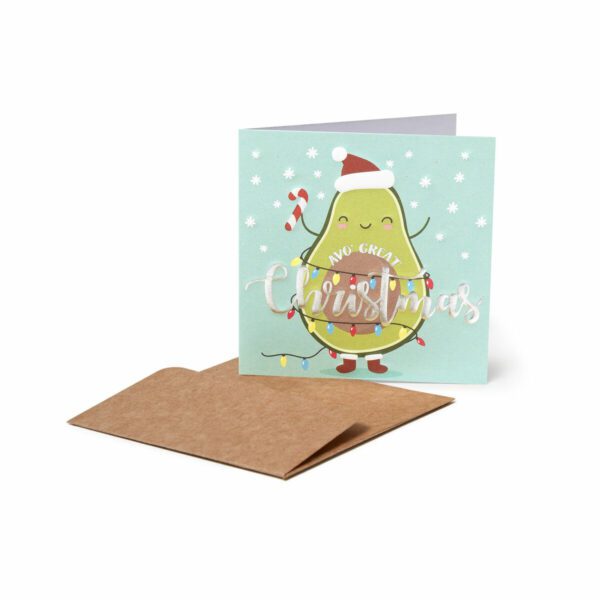 LEGAMI Mini-Weihnachtskarte – Avocado
