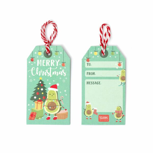 LEGAMI Set mit 10 Geschenkanhaenger fuer Weihnachtsgeschenke 4 | Set di 10 Etichette Regalo Natalizie – Merry Christmas