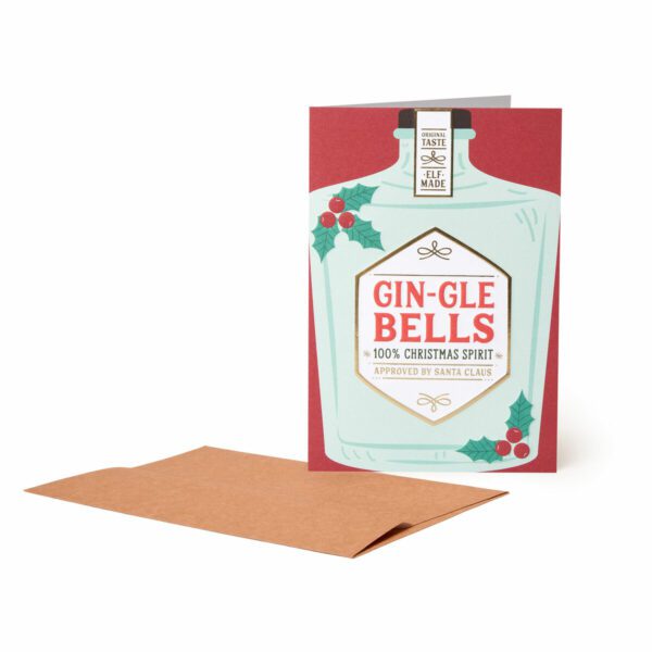 LEGAMI Weihnachtskarte – Gin-Gle Bells