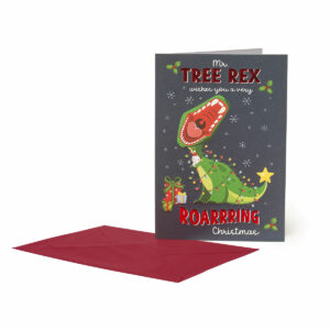 LEGAMI Weihnachtskarte – Tree Rex