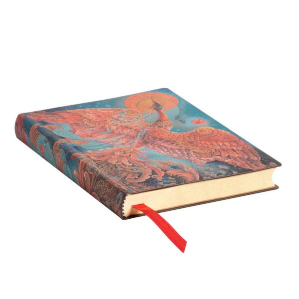 Paperblanks Notizbuch Feuervogel – Mini 14×95 cm liniert 4 | Firebird – Notebook Mini (14×9.5 cm), lined
