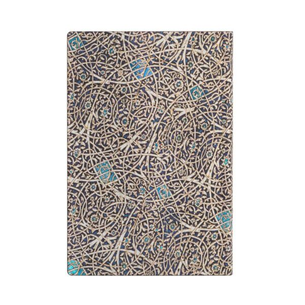 Paperblanks Notizbuch Granada Tuerkis – Mini 14×95 cm liniert 3 | Granada-Türkis – Notizbuch Mini (14×9,5 cm), liniert