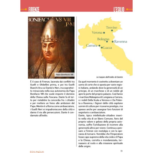 Collana Italiani Dante 11 | Dante – Vita e opere, Brevi graphic novel, Attività (B1+/B2)