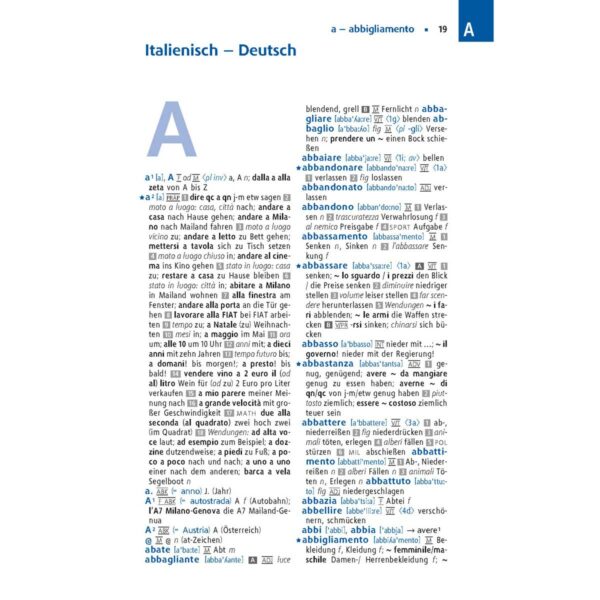 Langenscheidt Praktisches Woerterbuch Italienisch 1 | Praktisches Wörterbuch Italienisch
