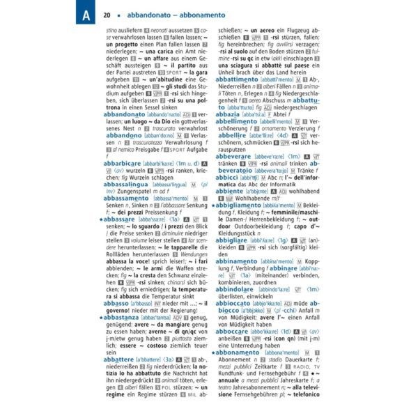 Langenscheidt Taschenwoerterbuch Italienisch 22 | Taschenwörterbuch Italienisch mit App