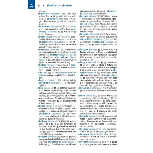 Langenscheidt Taschenwoerterbuch Italienisch 24 | Taschenwörterbuch Italienisch mit App